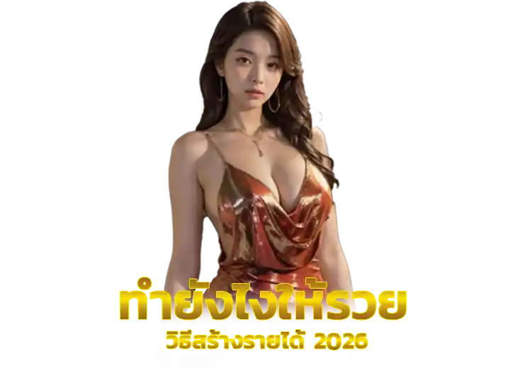 ทำยังไงให้รวย วิธีสร้างรายได้ 2026​